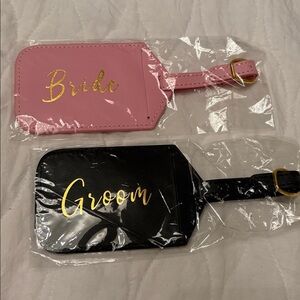 Luggage Tags - Bride & Groom